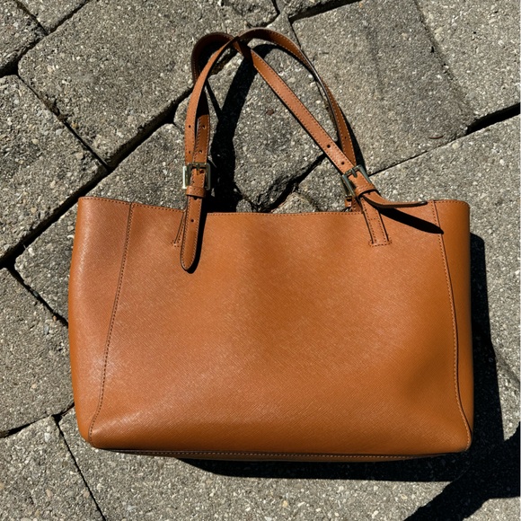 Tory Burch Camel Tote Bag - Picture 3 of 8